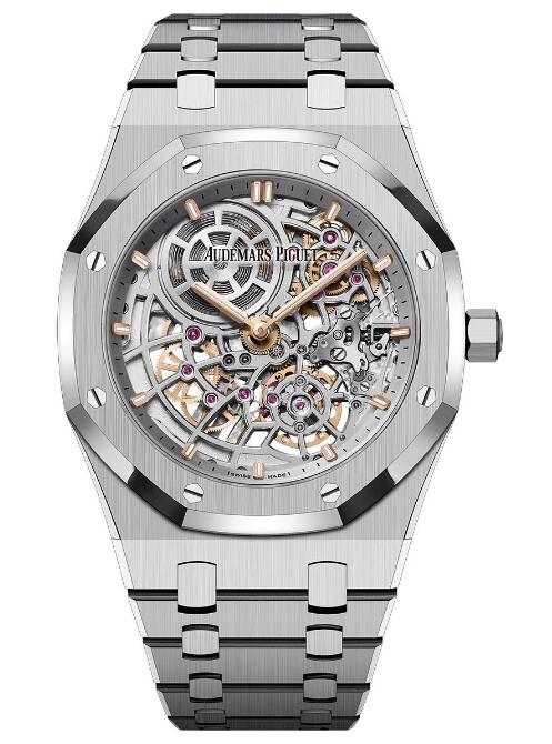 Audemars Piguet Royal Oak Jumbo Extra-Thin Openworked 39mm Watch Replica 16204ST.OO.1240ST.01